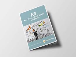 Free mockup of the booklet 27 июня 2020, 01:15. Free Folded 8 5 X 11 In Brochure Mockup Psd