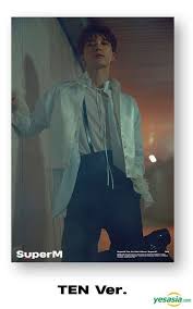 Superm logo silicone keyring with ten embroidery strap. Yesasia Image Gallery Superm Mini Album Vol 1 Superm Ten Version Poster In Tube Ten Version