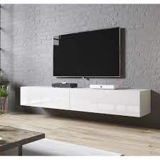 The tv media stand is entirely functional, and it has a smart design. Bmf Slide 2019 Release White Gloss All Round Tv Floating Unit 2m Wide 200cm Banburymodernfurniture Co Uk