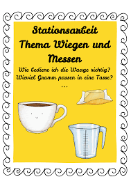 Stationsarbeit Wiegen Und Messen Summersaleweekend Unterrichtsmaterial Im Fach Hauswirtschaft Hauswirtschaft Forderschule Unterrichtsmaterial