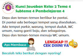 Check spelling or type a new query. Lengkap Kunci Jawaban Kelas 2 Tema 4 Subtema 4 Pembelajaran 4 Simple News Kunci Jawaban Lengkap Terbaru