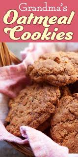 Homemade Oatmeal Cookies Grandma S Recipe Simplyrecipes Com Recipe Oatmeal Cookie Recipes Oatmeal Cookies Homemade Oatmeal Cookies