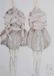 Avant Garde Knitwear Caela Viviers Knitwear Fashion Illustration Fashion Design Fashion Illustration