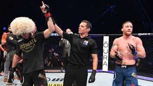 Watch ufc ppv, ufc fight night, ufc prelims, bellator, one fc hd & sd streams here. Ufc 254 Khabib Vs Gaethje Khabib Nurmagomedov Retires Results Video Robert Whittaker Highlights Fox Sports