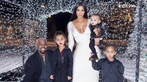 In the sweet shot, the reality star sat on a set of stairs with her youngest, 7 months, in her lap. Kim Kardashian Gave Us A Clue Into This Year S Family Christmas Card Instyle