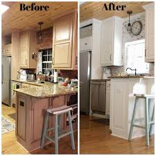 Below i'll explain what we accomplished during our mini rv renovation and makeover with the cost by category. Before And After Of The Farmhouse Kitchen At Refresh Restyle Simple Kitchen Kitchen Remodel Cost Budget Kitchen Remodel