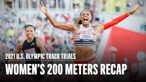 Olympic team trials wave ii. Gabby Thomas Wins Women S 200 Meters 2021 U S Olympic Trials Runner S World Youtube