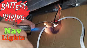 Effectively read a electrical wiring diagram, one offers to know how the components inside the method operate. Tinny Mods Diy Battery Wiring And Navigation Lights Boat Fit Out Part 3 Youtube