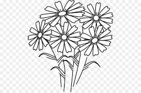 Flowers cartoon images black and white. Black And White Flower Png Download 546 595 Free Transparent Coloring Book Png Download Cleanpng Kisspng