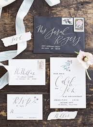 Awesome Calligraphy Wedding Invitations By Script Merchant From Our Modern Wedding Invitations Sample Wedding Invitation Wording Wedding Invitations Stationery