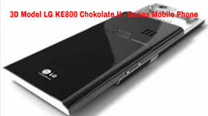 3D Model LG KE800 Chokolate II - Series ...