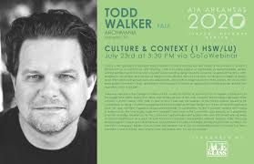 2020 VIRTUAL SPEAKER SERIES: Todd Walker, Archimania sponsored by ACE GLASS 