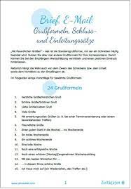 26 Grußformeln für E-Mails & Briefe: Damit hinterlassen Sie einen guten  Eindruck! - ZEITBLÜTEN