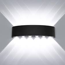 Take advantage of unbeatable inventory and prices from quebec's expert in construction & renovation. Modern Outdoor Waterproof Wall Light 12w Hallway Porch Wall Sconce Up Down Wall Lamp Indoor Matte Black Wall Mount Light Fixture For Hotels Yards Doorways Garden Pathway Cool White Walmart Com