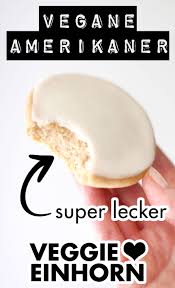 Vegane Amerikaner Rezept Amerikaner Ohne Ei Amerikaner Backen Lecker