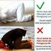 Cara duduk antara dua sujud yang betul bagi perempuan; 1