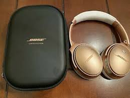 Bose Quietcomfort 35 Ii Wireless Bluetooth Headphones Noise Cancelling Rose Gold 17817806411 Ebay Headphones Noise Cancelling Headset Wireless Headphones
