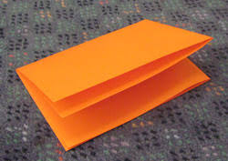 He found the paper and unfolded it. Folding A Piece Of Paper In Half Double Helix