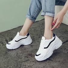 Women's tennis & racquet sport shoes. Fashion 2019 Tennis Shoes Woman Summer Comfortable Breathable Women White Shoes Female Platform Sneakers Basket Chaussure Femme Tennis Shoes Aliexpress