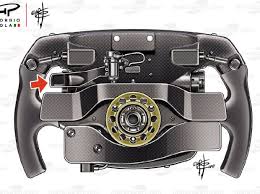 Die formel 1 war in den 1950er jahren geprägt von mechanischen und einfachen elektrischen komponenten. Vettels Ferrari Lenkrad Wofur Ist Der Ominose Zusatzhebel
