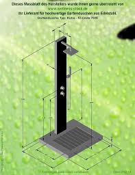 Glasdusche Kuba Warmwasser Erfrischt Auch Mit Kaltem Wasser Glasduschen Gartendusche Dusche