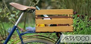 Fahrradkiste Kosima Art Wood De Fahrradkorb Fahrrad Into The Woods