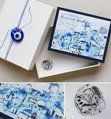 Alexis T Greece Wedding Stationery Greece Wedding Greek Wedding Handmade Wedding Invitations