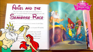She is voiced by sherry lynn in the related tv series and by tara strong in the little mermaid: Disney Princess Bedtime Story Ariel And The Sea Horse Race Read Along For Kids Youtube