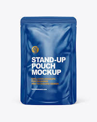 Download Glossy Stand Up Pouch Mockup In Pouch Mockups On Yellow Images Object Mockups PSD Mockup Templates