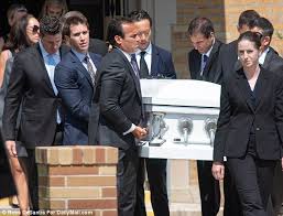 Funeral Is Held For Playboy Model Who Was Found Strangled To Death In