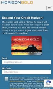 We did not find results for: Horizon Gold Card Review 750 Unsecured Credit Limit Shop At The Horizon Outlet No Credit Check