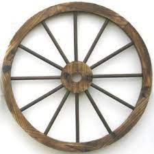 Use two large wooden stoppers to prevent the wheels from moving and position the bench on the porch or along a pathway. Amazon Com Western Wood Wagon Wheel Wall Decor Home Kitchen
