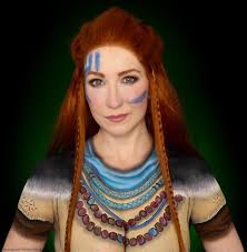 Cosplay] Im a bodypainter and in anticipation of Horizon Forbidden West I  turned myself into Aloy. Hope you enjoy! : rhorizon