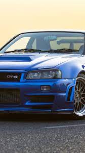 Check spelling or type a new query. Nissan Gtr R34 Blue Car 750x1334 Iphone 8 7 6 6s Wallpaper Background Picture Image
