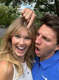 She kept her bangs a secret from me 👀