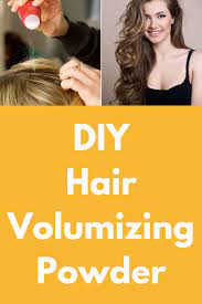 Diy Hair Volumizing Powder Various Products Are Available In The Market For Adding Volume To Your Hai Diy Hair Volumizing Powder Hair Mousse Hair Volume Powder