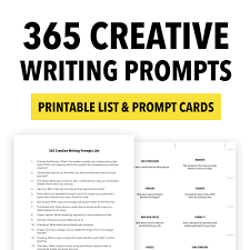 Write down your top 5 favorite inspirational quotes. 365 Creative Writing Prompts Thinkwritten