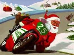 Christmas Motorcycles Motorcycle Christmas Cards Motorcycle Christmas Bike Poster