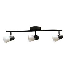 Cambridge 3 Light Ebony Bronze Track Lighting Kit Tp503 Ebz The Home Depot Track Lighting Track Lighting Kits Flexible Track Lighting