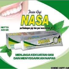 Ubat gigi adalah pes atau gel pembersih gigi yang digunakan dengan berus gigi sebagai aksesori untuk membersihkan dan mengekalkan estetika dan kesihatan gigi. Ubat Gigi Nasa 100 Original Shopee Malaysia