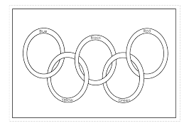 olympic rings coloring pages coloring home