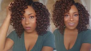 A spiral curling iron is a styling tool that's designed for creating defined curls using heat. Freetress Ringlet Wand Curl Crochet Hair Review Lia Lavon Youtube