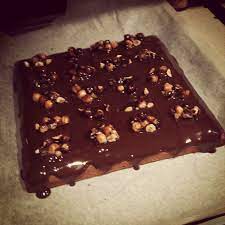 Chocolate Praline Tray Bake Baking Tray Bakes No Bake Cake