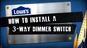 Floor dimmer harness wiring guide and. How To Install A 3 Way Dimmer Switch Youtube