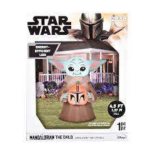 Star Wars Airblown Inflatable The Child 4 5ft Tall Walmart Com
