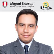 Miguel Angel LLontop Mejia, Product Owner de Pacífico Seguros estará en el  BPMDay LIMA 2022, en el 1er día (09 de noviembre); recuerda te puedes  inscribir en https://lnkd.in/ezeqZNH3 el acceso es gratuito