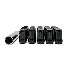 Ksp M10X1.25 Open End Acorn Bulge Wheel Lug Nuts, 16Pcs 17Mm Hex 0.6