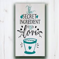 Secret ingredients are normally not patented because that would result in publishment, but they are protected by trade secret laws. Classic The Secret Ingredient Is Love