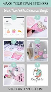 Diy Laptop Stickers Tutorial How To Use Inkjet Printable Adhesive Vinyl Diy Laptop How To Make Stickers Diy Stickers Printables