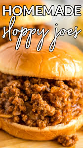 If you're taking them to an event later in the day, simplify your morning by cooking the beef mixture and stirring in other ingredients the night before. Homemade Sloppy Joes Easy Budget Recipes